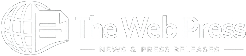 The Web Press Logo White